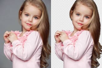 do background removal and photoshop edit
