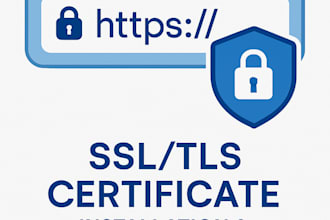 install free SSL tls certificate on your website