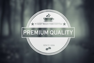 make BEAUTIFUL Vintage retro Logo design for you