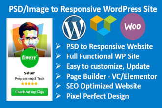 convert psd to wordpress responsive website