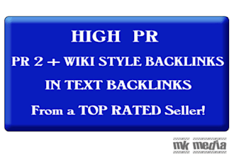 create 1000 Contextual backlinks on PR2 Wikis