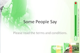 design a power point background with suggestions of font text and colour