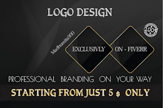 design Flat Minimal Logo