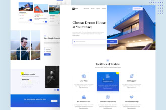 create an idx real estate website, custom CRM and mobile app