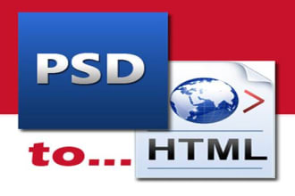 convert your psd to html
