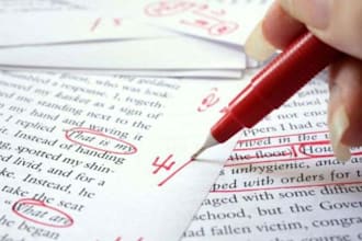 proofread any document in spanish