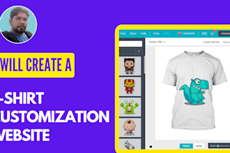 make tshirt, product customization website