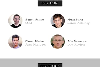 design a creative landing page