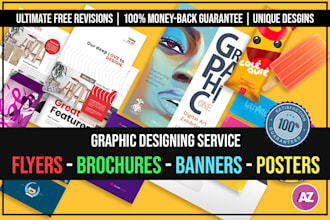 design outstanding business brochures, flyers, and banners