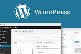 design a full auto responsive worldpress and host it for you