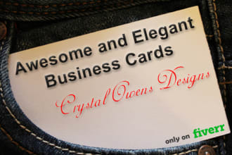 design your business card and stationary