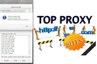 give you unlimited proxy scraper tool