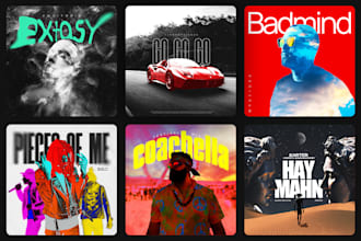create your album cover art music mixtape artwork