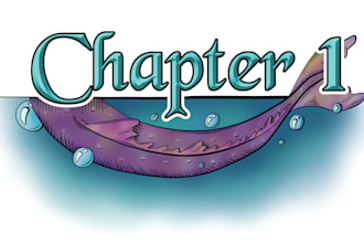 draw unique chapter headers