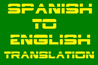 translate 1000 words from Spanish to English
