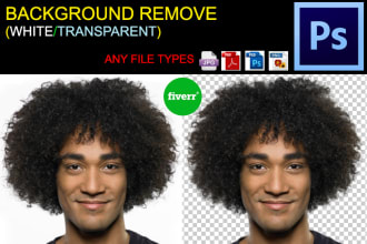 remove Background 25 images with white or transparent
