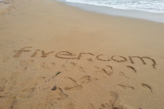 write your message on the beach