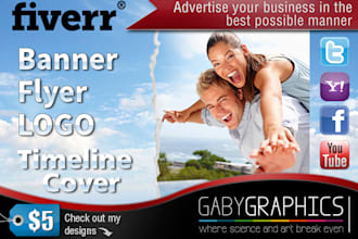 professionaly design any logo, banner, flyer