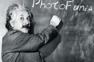 make Einstein write your 10 message on Blackboard