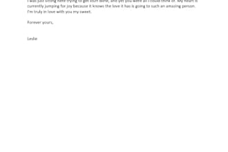 email you a love letter