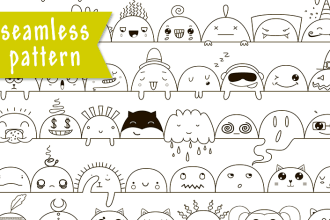 create awesome seamless pattern for you