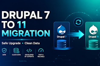 upgrade or migrate drupal 7, 8, 9 or 10 to drupal 11