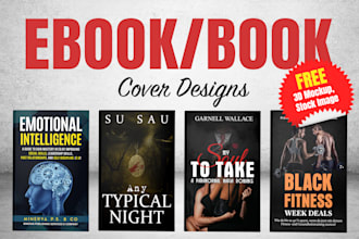 design creative book cover design, ebook cover design