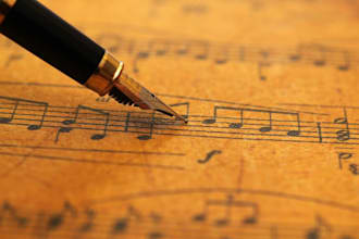 transcribe any music to sheet music by ear