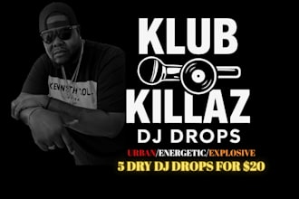 create powerful and explosive dry urban dj drops