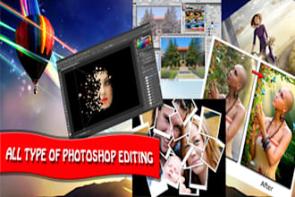 do all type of Photoshop work