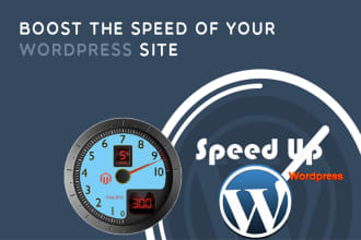 speed up your WordPress loading speed Cache, Compress, CDN, Optimize