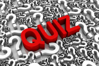 write quiz questions and answers on any topic