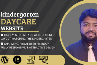 build a preschool, kindergarten, and daycare website
