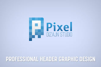 design a professional header graphic