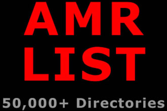 give you my AMR list with over 50,000 directories for Article Marketing Robot