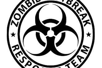 make you a zombie themed vinyl decal sticker