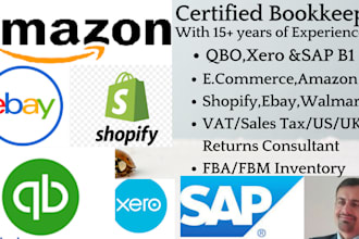 do accounting bookkeeping on  quickbooks xero,wave