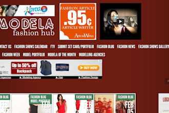 post your fashion article in my high quality PR 2 fashion website