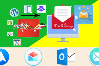 整合mailchimp，设置邮件自动化跟进系列