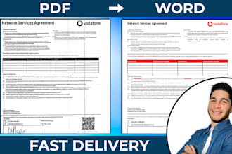 convert PDF to word and bank statement accurately