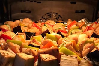 write a lot of different recipes