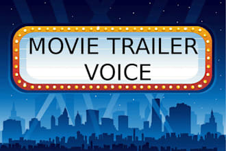 record your MOVIETRAILER voice over
