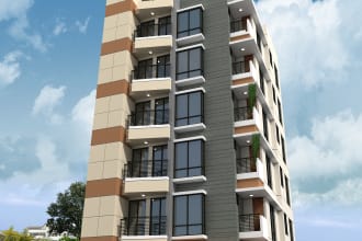 create interior, exterior and 3d floor plan model in 3ds max