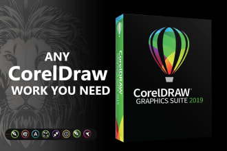 do any corel draw work you need