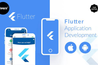 do flutter app development and bug fixes for ios and android, ai development