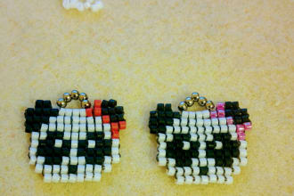 bead a Panda Charm