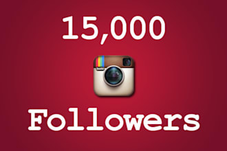 send You 1,000 INSTAGRAM Followers or 1,000 Likes within 24 hour