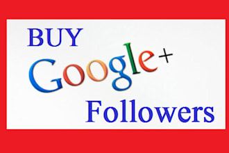give You 500 Real Google Circles or Followers
