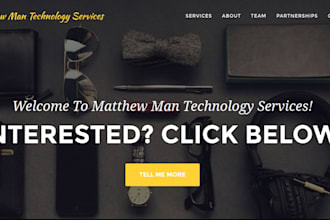 create a website for you