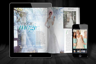 do pretty wedding catalog, brochure, wedding magazine